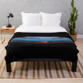 KITT Plush Blanket - Soft Throw Blanket Featuring the Classic 80s TV Show Knight Rider Car