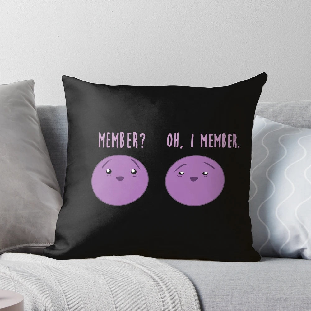 Member Berries Southpark fan art print decorative throw pillow