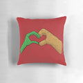 Muppets Kermit the Frog and Fozzie Bear plush pillow for nostalgic home decor
