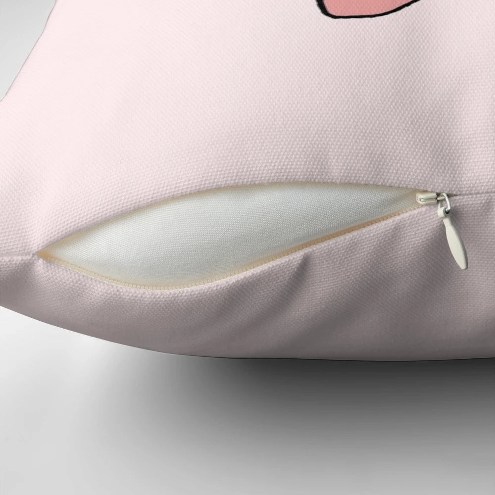 Pillow featuring an image of Patrick Star from Spongebob Squarepants with a focus on his butt gains.
