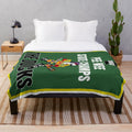 The Mighty Ducks Inspired Pee Wee Champs Banner Plush Blanket
