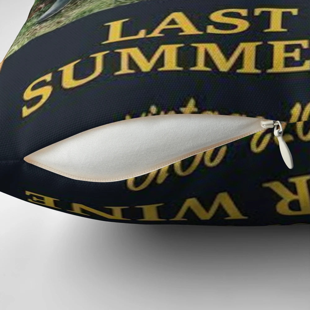 Soft, high-quality pillow featuring the iconic characters from the classic British TV show "Last of the Summer Wine"