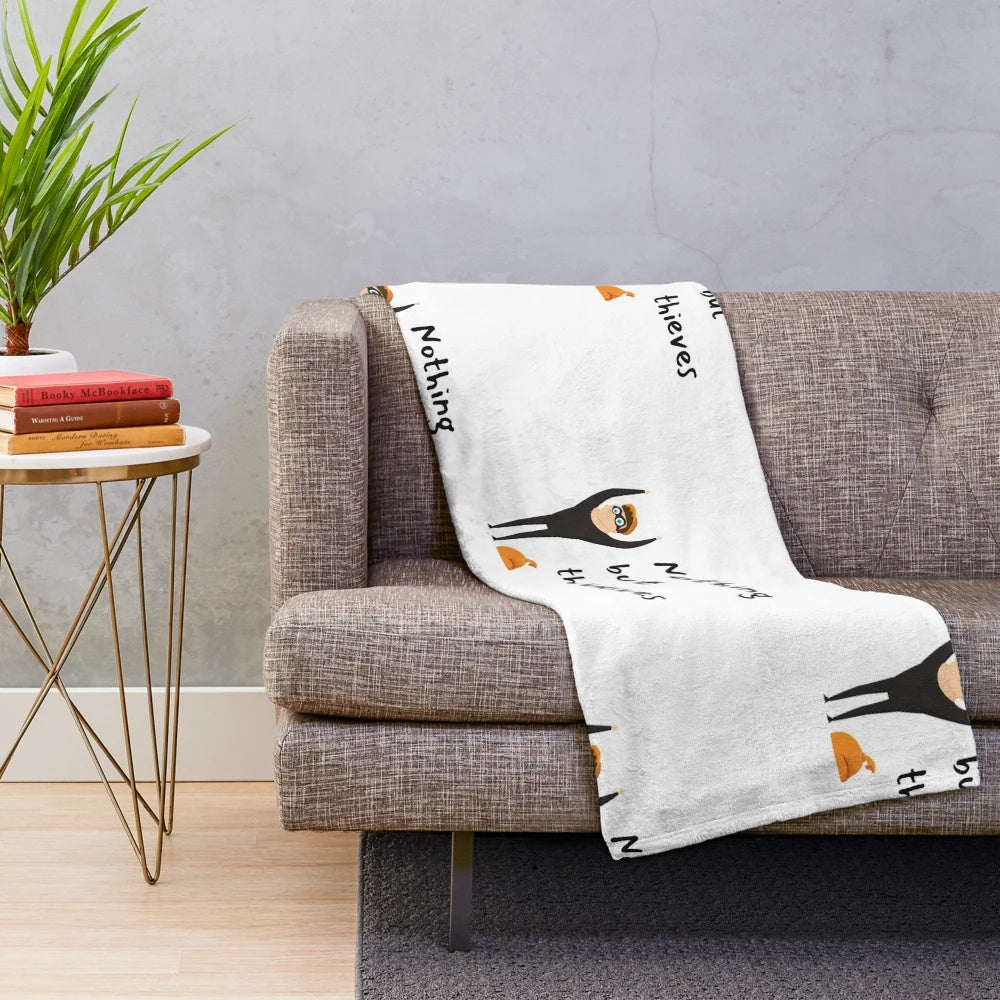 Nothing But Thieves Inspired Plush Blanket