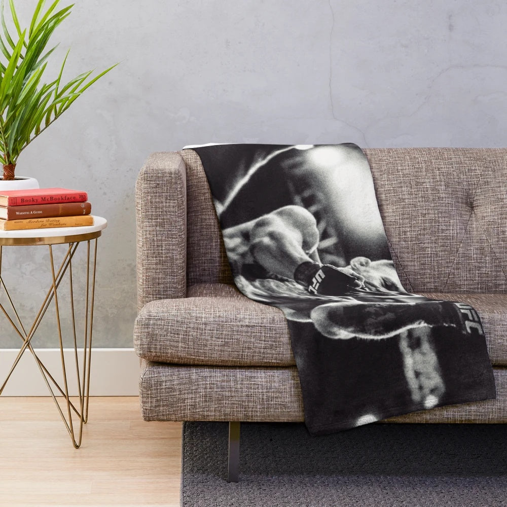 Conor McGregor Themed Plush Blanket