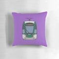 Nottingham Citadis Tram Pillow, a high-quality souvenir featuring the iconic tram of Nottingham, England.