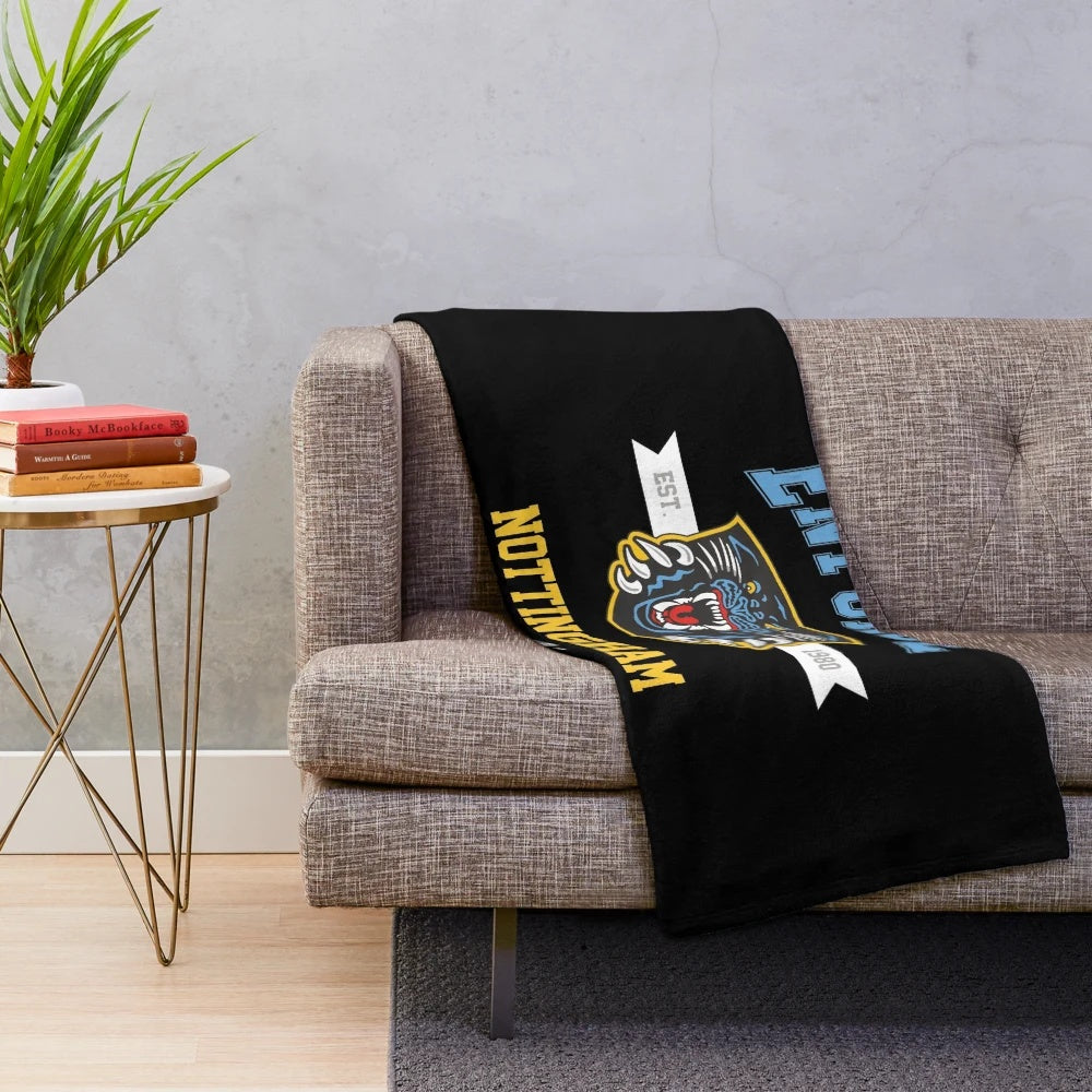 Nottingham Hockey Inspired Plush Blanket