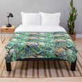 Plush blanket featuring Australian $100 banknotes design