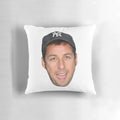 Funny novelty pillow featuring the face of actor Adam Sandler