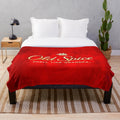 Old Spice-inspired plush blanket with humorous, honest branding