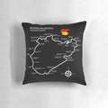 Nurburgring Nordschleife Motorsport and Formula 1 Pillow