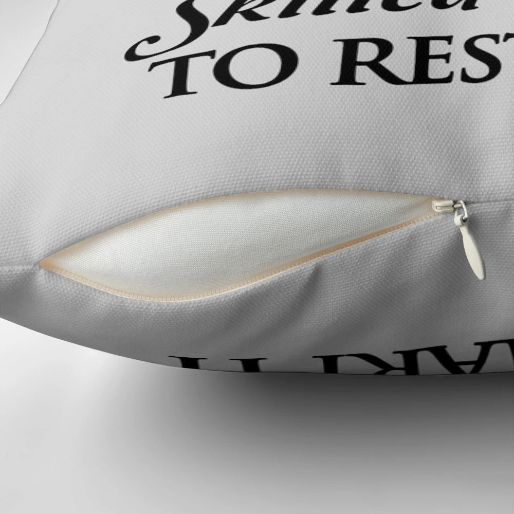 Nurses Pillow - Skilled Enough to Restart Your Heart