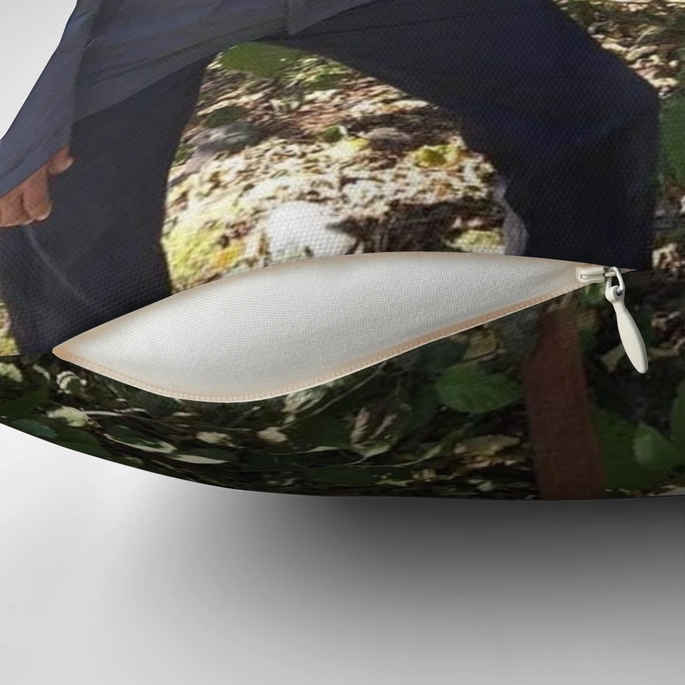 Obama 420 Pillow featuring the former US President and cannabis leaf