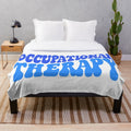 Occupational therapy inspired plush blanket