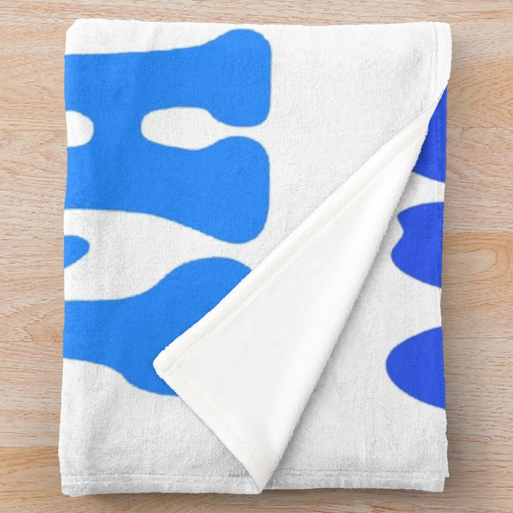 Occupational therapy inspired plush blanket