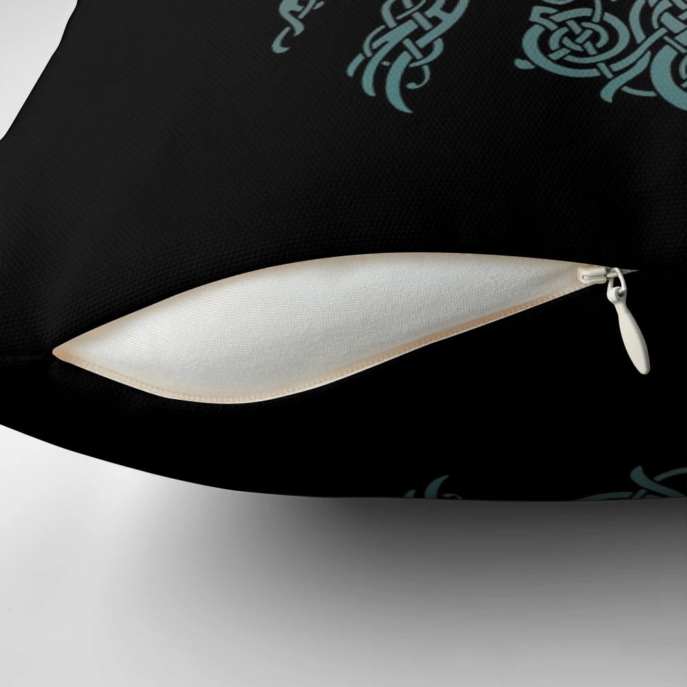 Odin Pillow - Mystical Nordic Decor Inspired by Norse Mythology