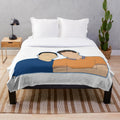 Las Culturistas Matt Rogers & Bowen Yang Inspired Plush Blanket