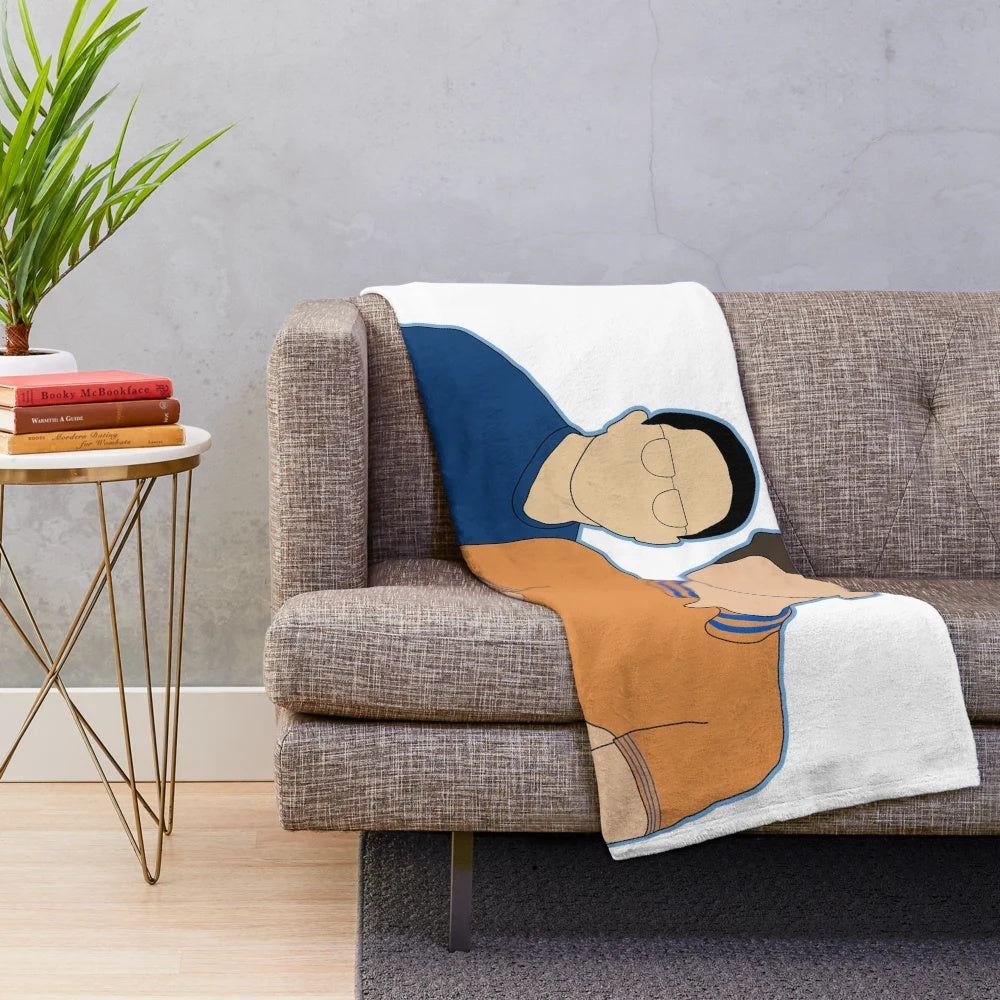 Las Culturistas Matt Rogers & Bowen Yang Inspired Plush Blanket