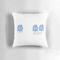 Original Wug® Test Pillow in blue and white design