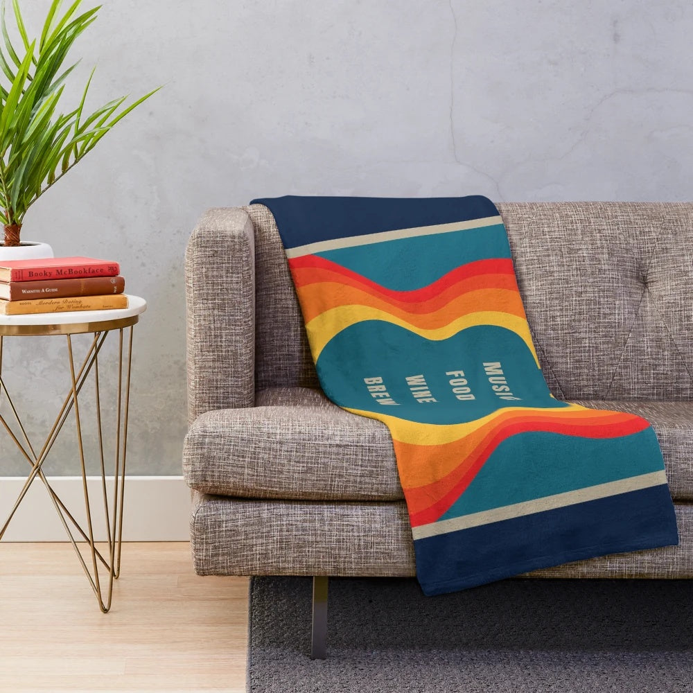 Bottlerock Napa Valley Festival plush festival blanket