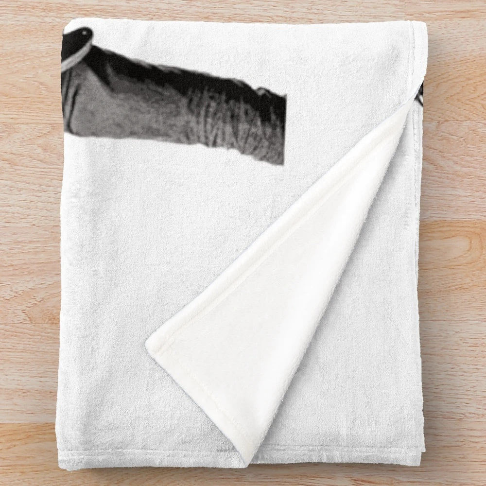 Bruce Springsteen inspired plush blanket