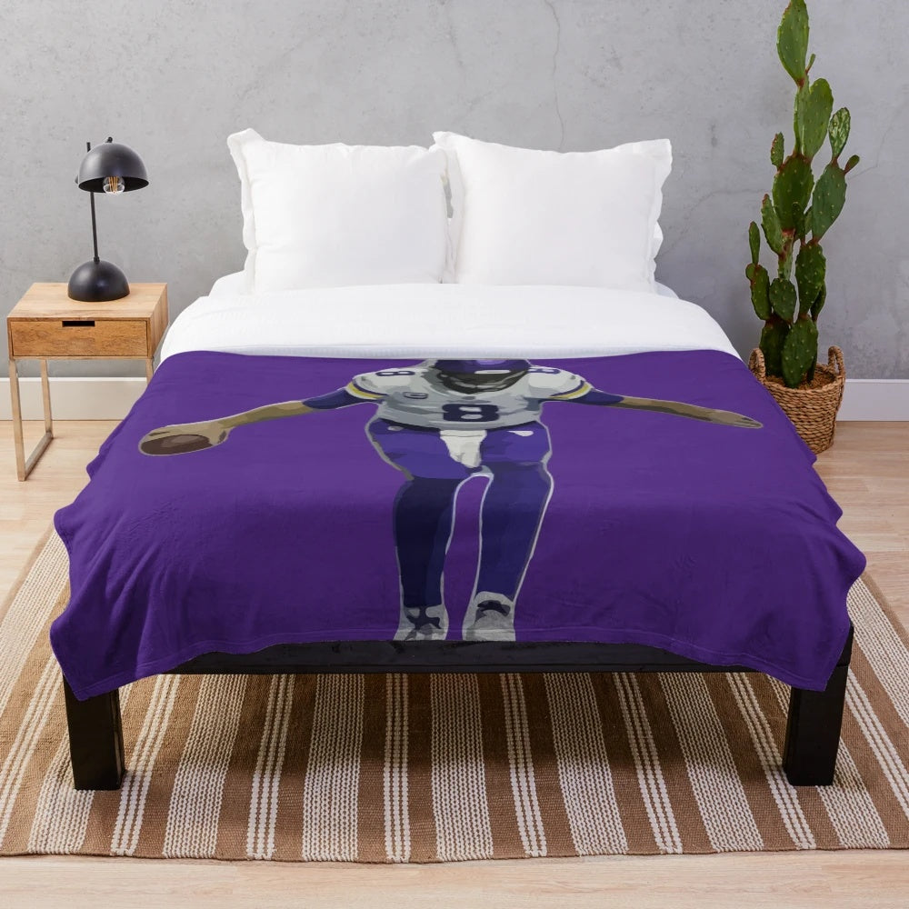 Captain Kirk Plush Blanket for Star Trek Fans