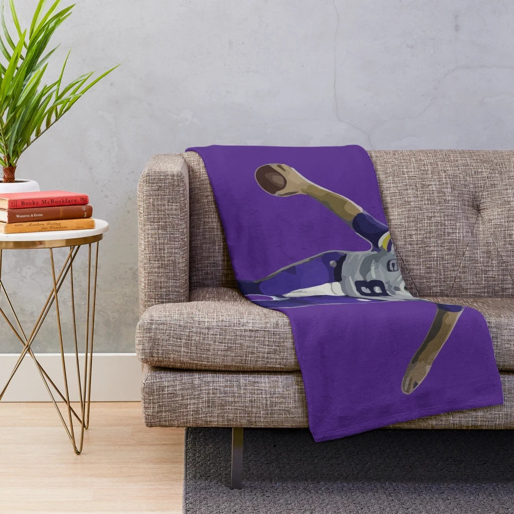 Captain Kirk Plush Blanket for Star Trek Fans
