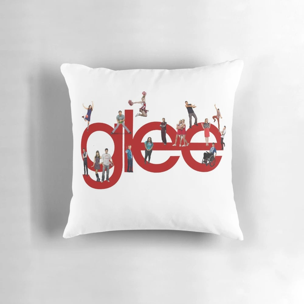 Glee TV Show Themed Pillow with Cast