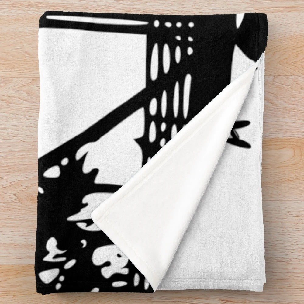 One Tree Hill inspired plush blanket featuring the iconic bridge from the show