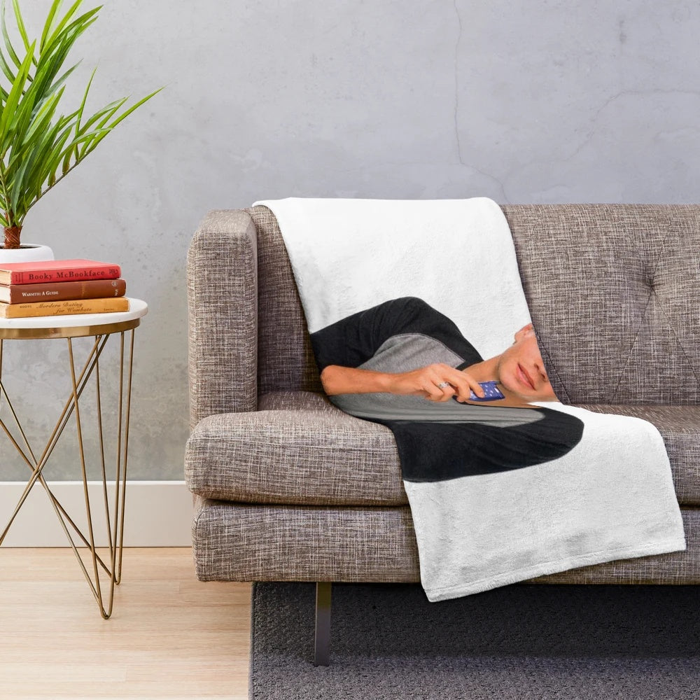 One Tree Hill Inspired Plush Blanket with Lucas Scott and Chad Michael Murray