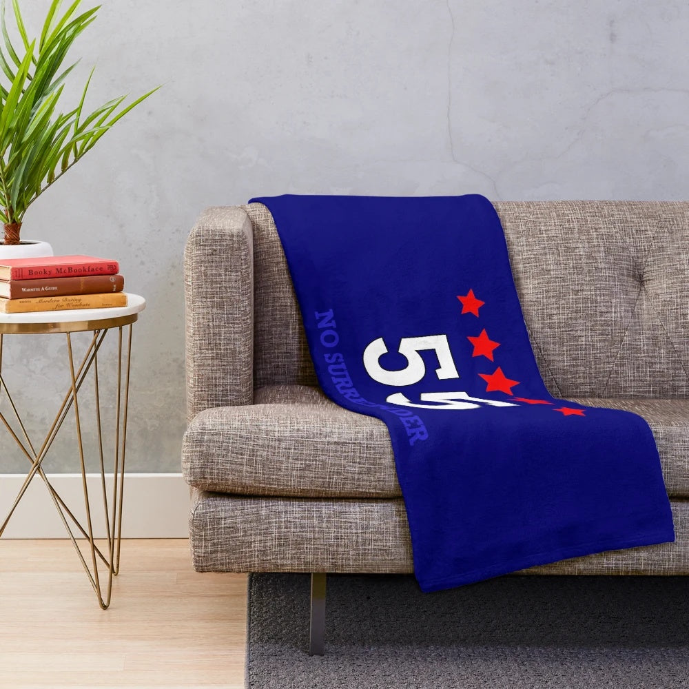 Rangers Plush Blanket in Blue