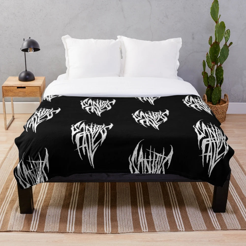 Sally Face: SANITYS FALL Plush Blanket featuring the character Sal Fisher