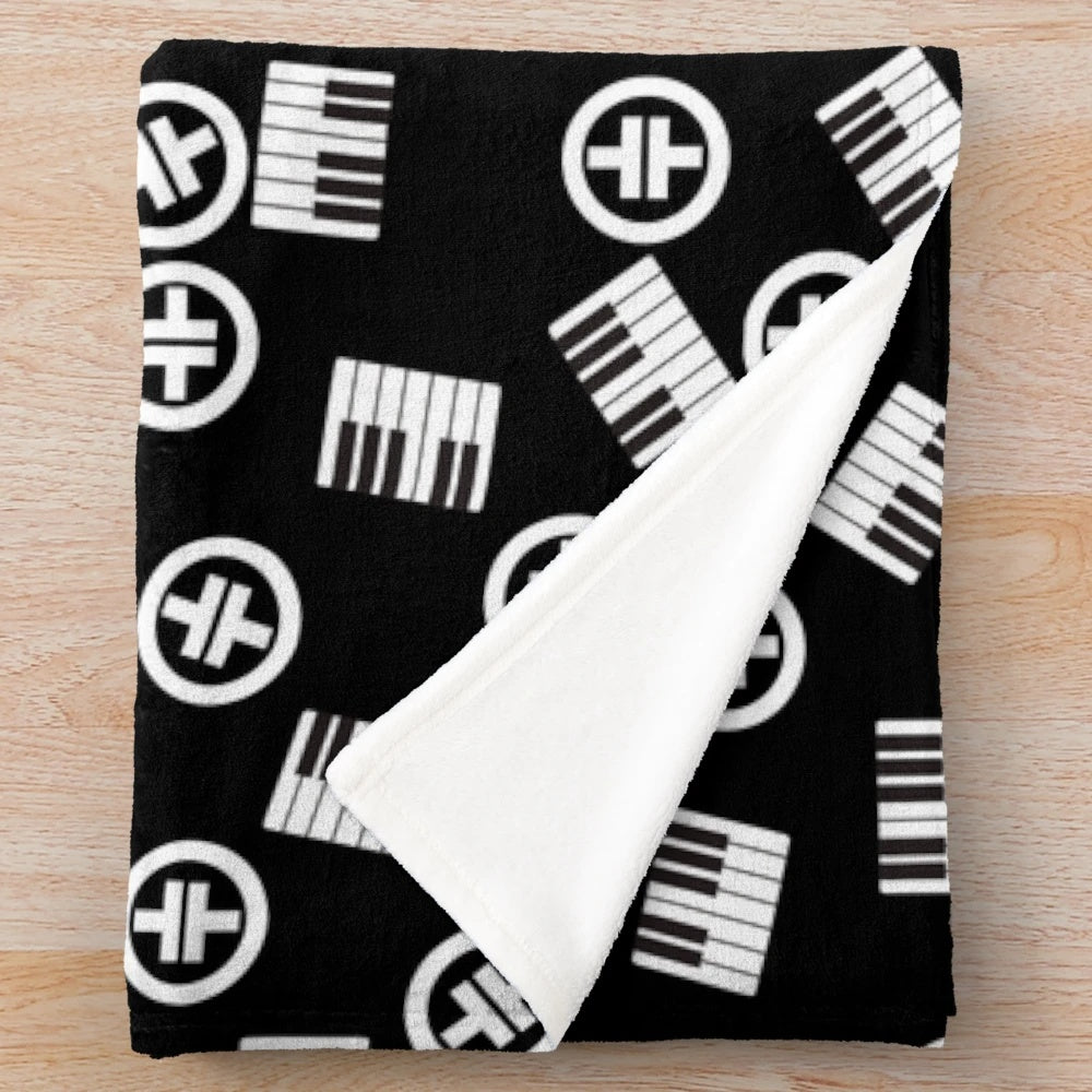 Officially inspired Take That plush blanket with Gary Barlow design