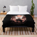 Plush blanket featuring The Wild Hunt from The Witcher series