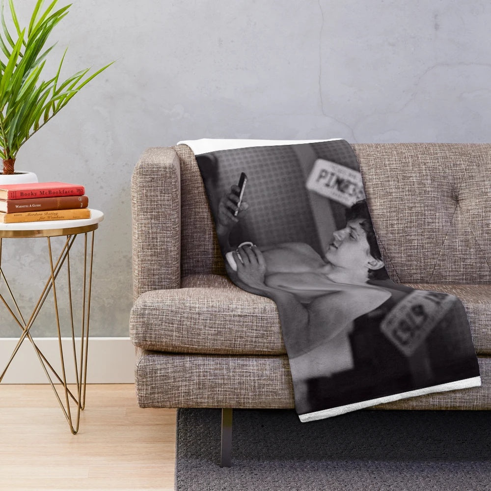 Tom Holland Plush Blanket - Inspired Bedding for Fans