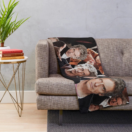 12th Doctor Peter Capaldi Plush Blanket