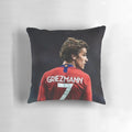 Antoine Griezmann football player pillow with his jersey number 7