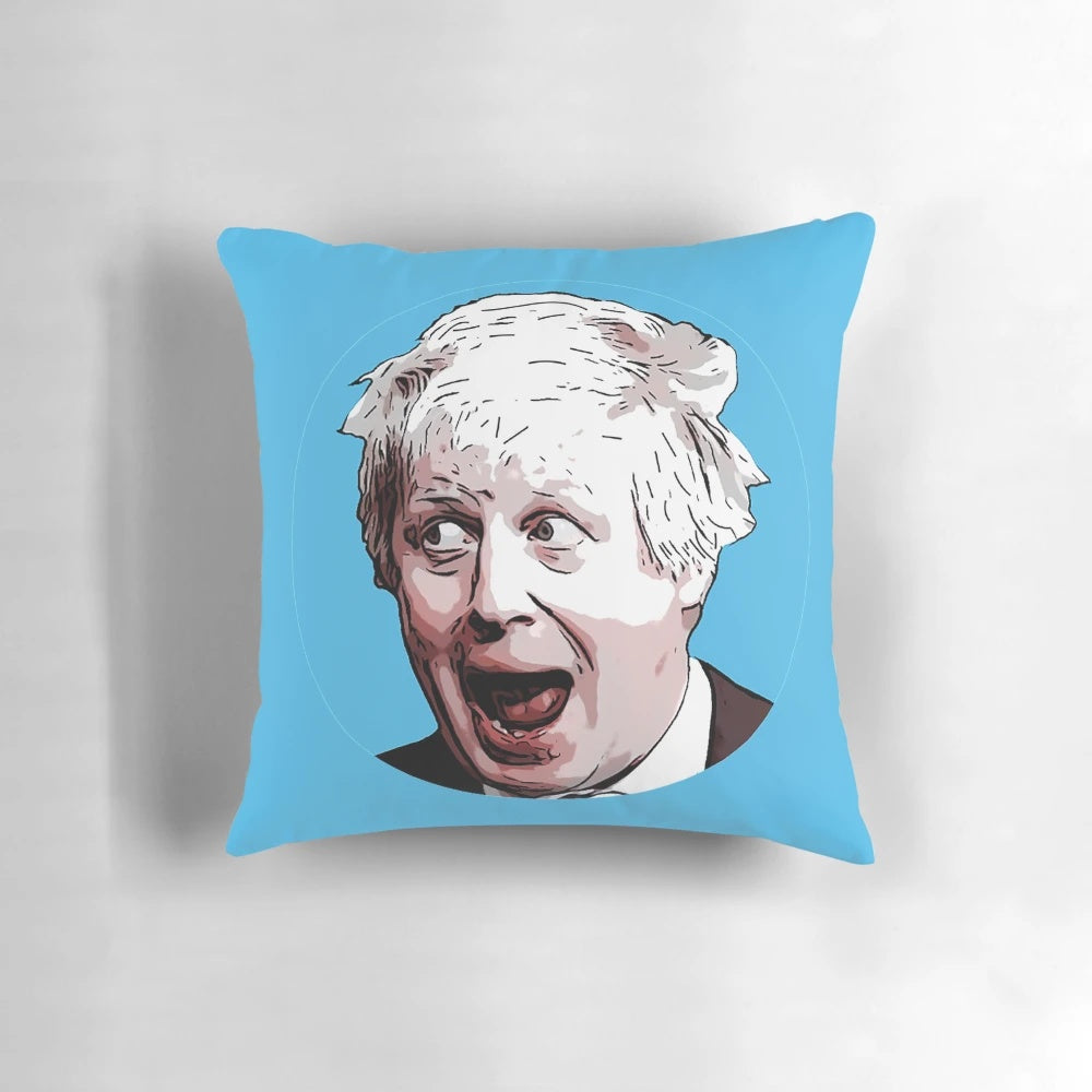 Officially Licensed Boris Johnson Prime Minister Pillow with Conservative UK Design