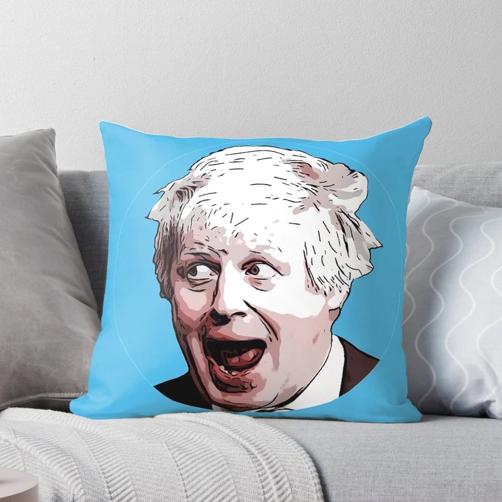Officially Licensed Boris Johnson Prime Minister Pillow with Conservative UK Design