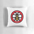 Brentford FC Pillow featuring the iconic Brentford Bees logo and colors