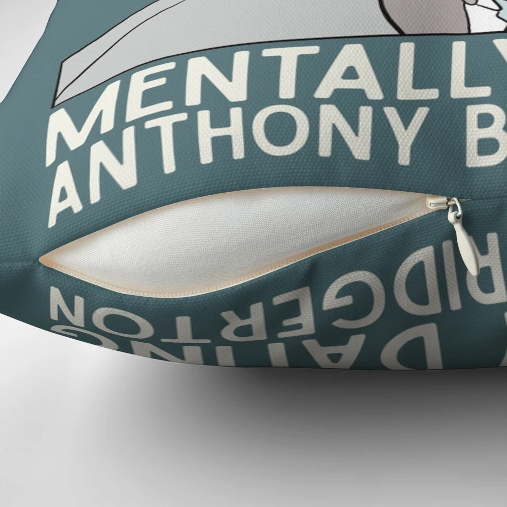 Plush pillow featuring Anthony Bridgerton from the hit Netflix series Bridgerton