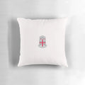 Brown University Bears logo printed on a soft, plush pillow