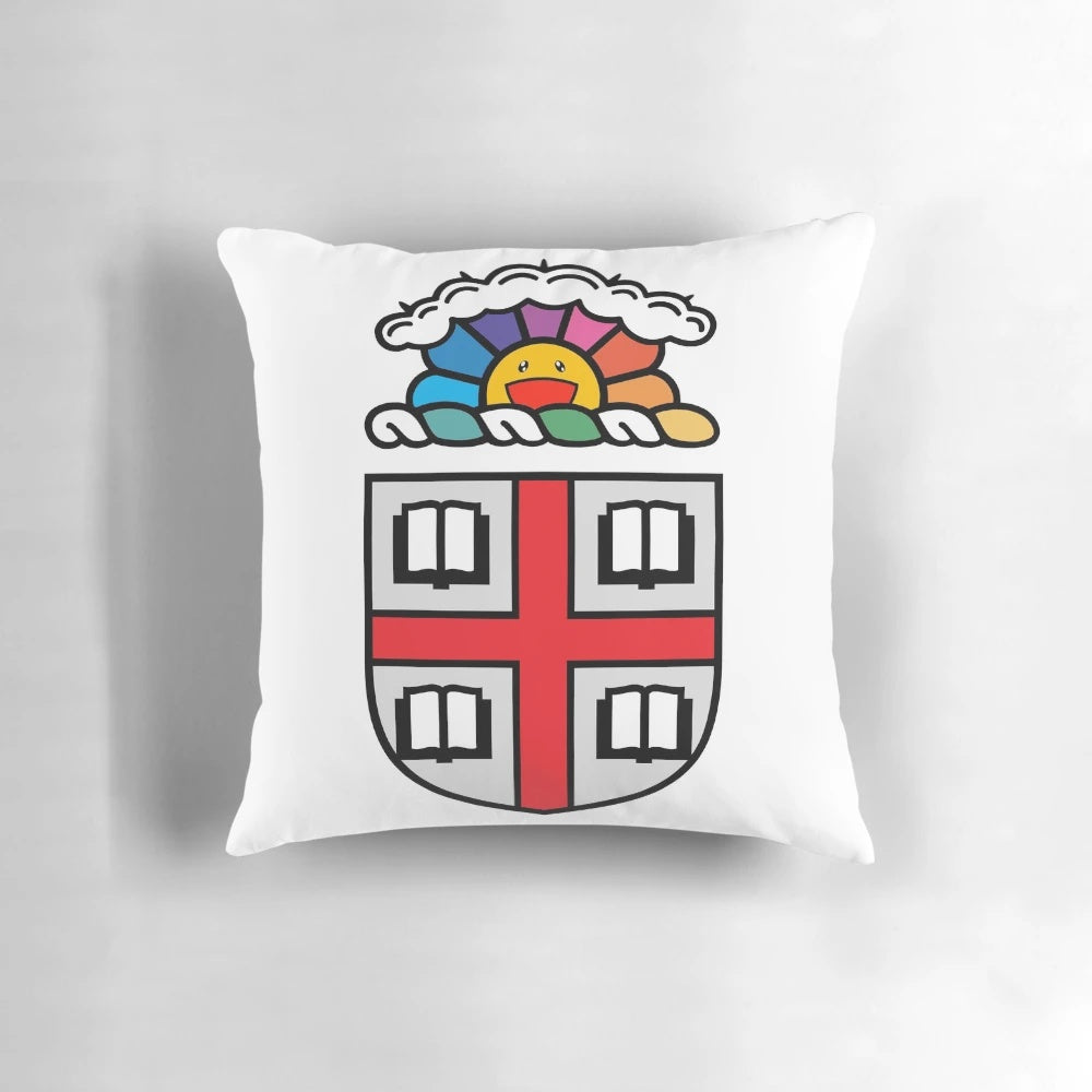 Brown University Takashi Murakami Decorative Pillow