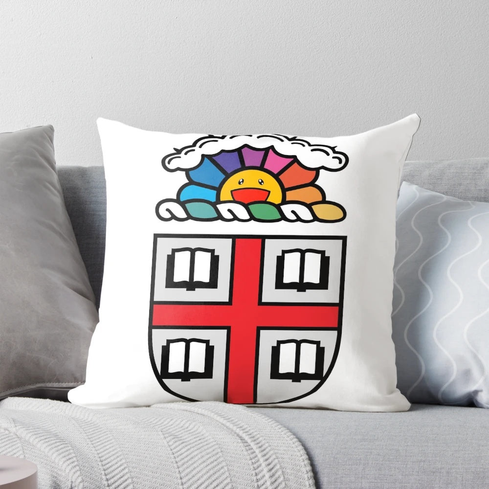 Brown University Takashi Murakami Decorative Pillow