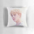 High-quality BTS Jimin pillow, featuring a vibrant and detailed image of the BTS member Jimin.