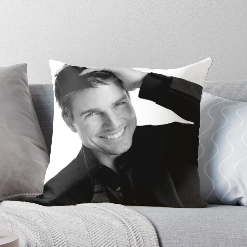 Officially licensed Tom Cruise inspired decorative pillow for the home
