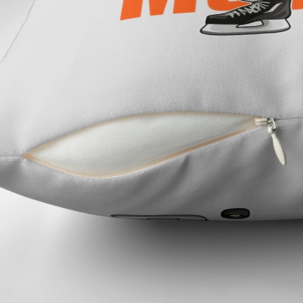 Connor McDavid hockey player pillow, soft and comfortable for home decor