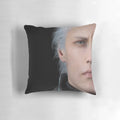 Devil May Cry 5 Vergil poster printed on a plush pillow