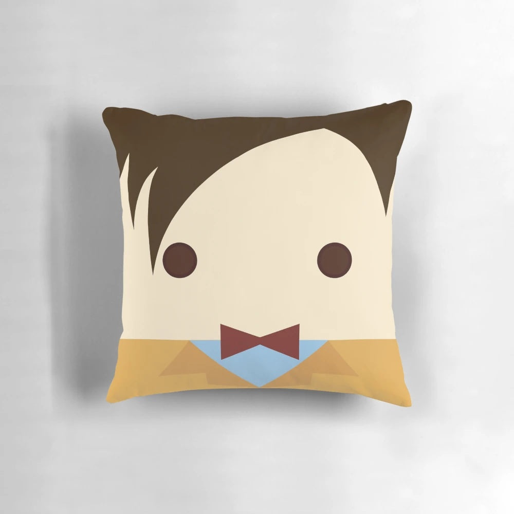 "Doctor Who 11th Doctor Matt Smith Decorative Throw Pillow"