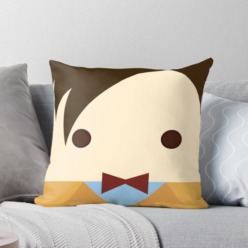 "Doctor Who 11th Doctor Matt Smith Decorative Throw Pillow"