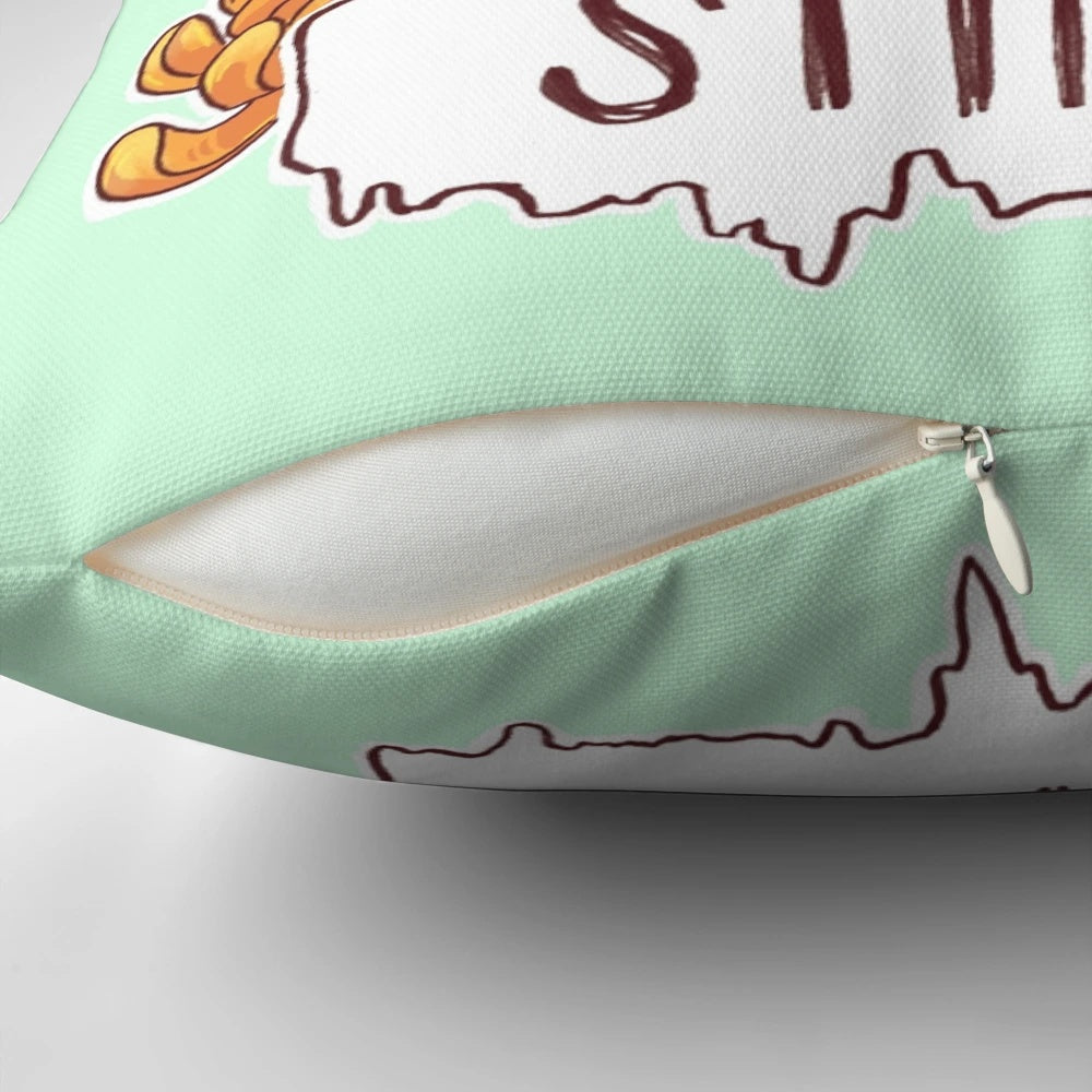 Fenris the brooding elf from the Dragon Age video game series featured on a plush, comfortable pillow
